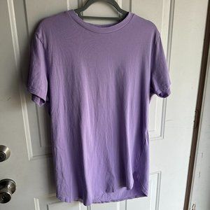 Men's Size Medium| Purple H&M Long Fit T-Shirt